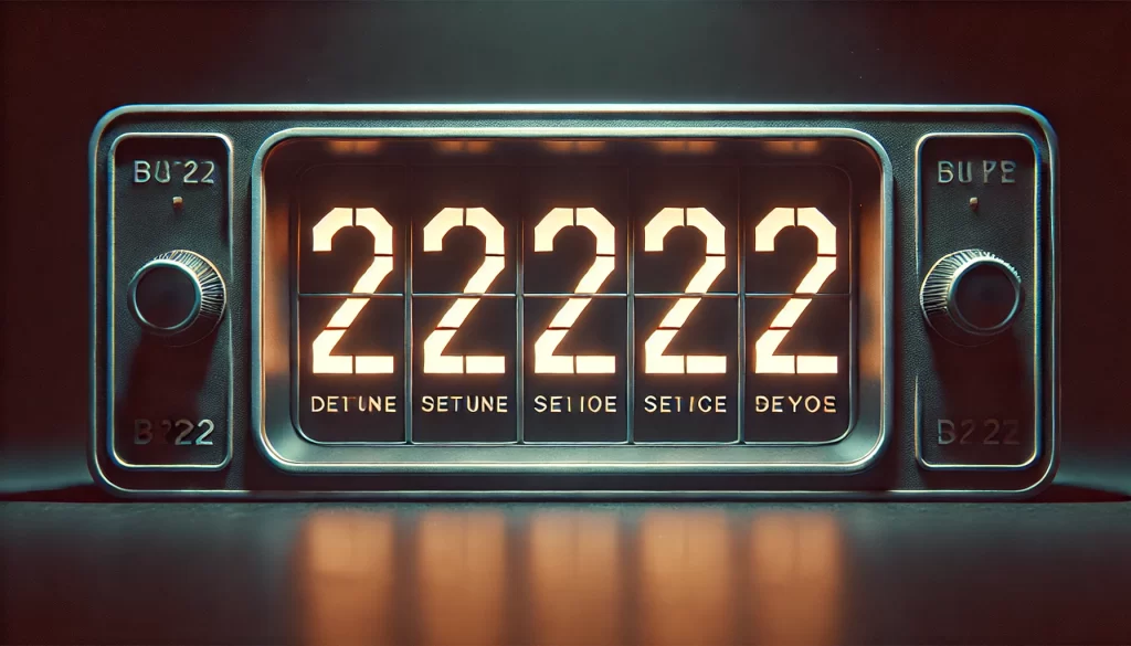 エンジェルナンバー2222は警告ですか？